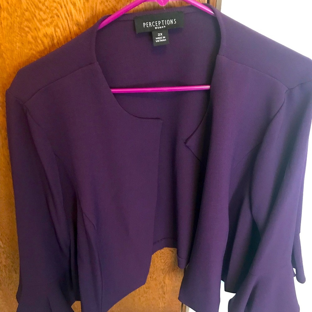 Perception purple top